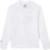 2023 Autumn New Simple Round Neck Business Casual Knit Pullover American Sweatshirt Men Sweatshirt Standard-White F11M332201F-WT
