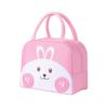 Geïsoleerde Lunchtas met Cartoon Dierenontwerp Draagbare Handige Thermische Lunchbox voor Werk School Buiten Gebruik