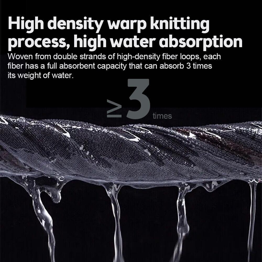 Soft Suede Car Wash Microfiber Towel Cleaning Drying Cloth Stickers For BMW X5 X6 F30 F34 F10 F20 G20 G30 F15 F16 1 3 5 7 Series TS2