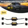 LED Canbus Decoder Car Headlights Error Free Resistor for SUV Fog Lights H4 H7 H1 H11 9006 9007 Adapter Anti-Flicker Tool 1~4PCS
