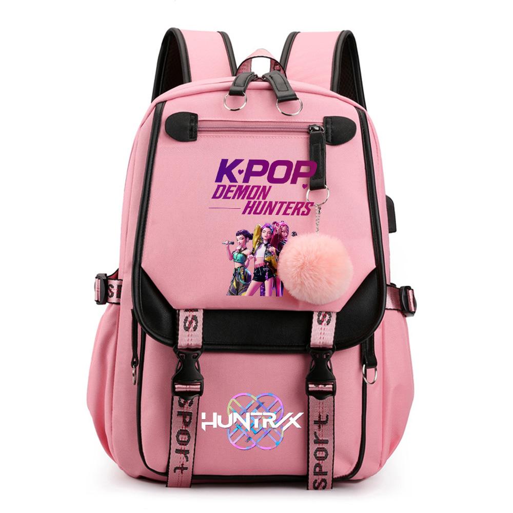 תרמיל קריקטורה חמוד אנימה מודפס Kpop תיק בית ספר לנער/ה תלמיד/ה ילדה ילד תיק ספר קיבולת גדולה תיק נסיעות מתנה לילד Rucksak