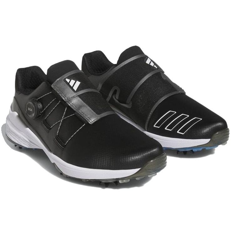 adidas Zg23 Shock Absorbing Slip Resistant Durable Low Top Golf Shoes Men Golf Shoes Black White GY9714