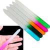 2 buc Pro Nail Art Tips Polish UV Gel File Glass File Buffing Manichiura Instrument pentru Nail Art DIY