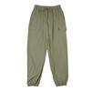 Men's Summer Straight Leg Linen Casual Pants Multi Pocket Cargo Trousers Loose Breathable Beach Pants Vacation Wide Leg Pants