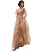 Piano Recital Long Party Evening Open 30s [EightSTAR Dress] Dress, Adult, Long, Tail, Dress, Tulle, After-Party Dress, Bride, Dress, Back, A-Line,