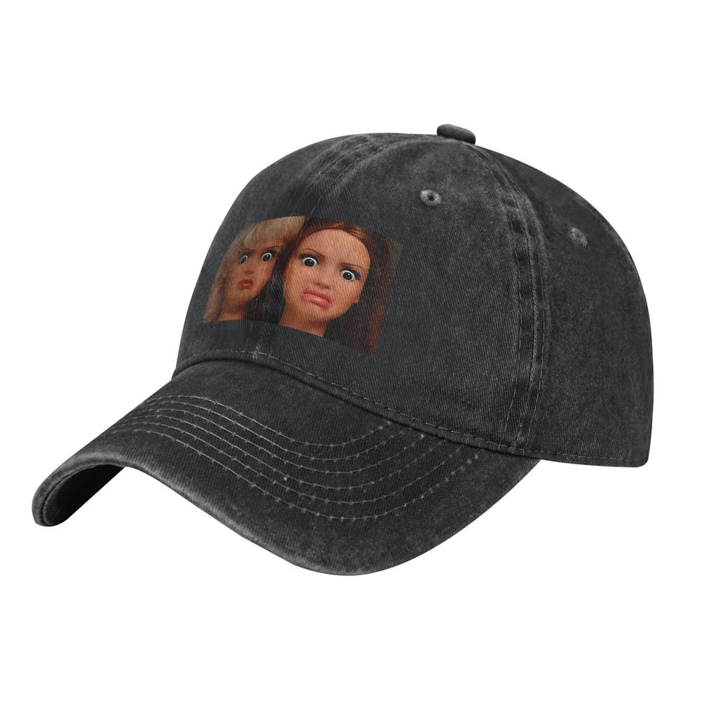 Ekelhaftes Puppengesicht Meme Baseballkappe Truckerhut Sonnenschutz Outdoor-Sport Hip-Hop-Hüte Damen Herren y2k Retro-Baseballkappen