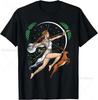 Goddess of Hunting Graphic Tee Mythology Print Breathable Cotton TShirt Unisex Casual