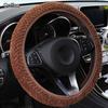 Universal Protection Winter Car Steering Wheel Cover Pearl Velvet Warm Plush Soft