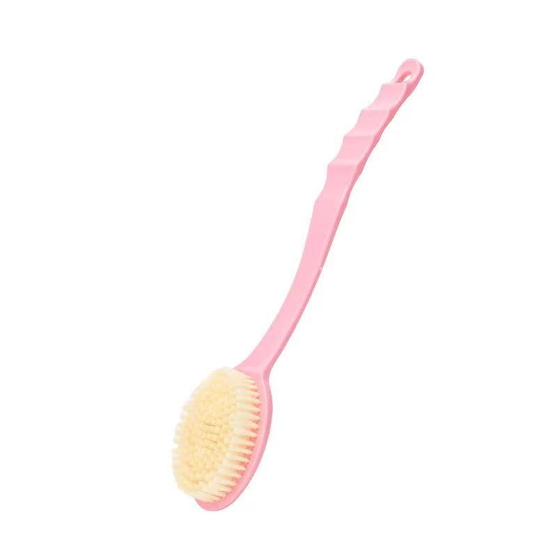 Long Handle Bath Brush Exfoliating Back Massage Shower SPA Foam Bathroom Accessories Soft Sponge Scrubber Body Cleansing Brushes