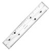 Règle parallèle marine 45 cm Règle parallèle multifonctionnelle Échelle claire Règle parallèle de navigation marine pour point de cartographie