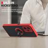 KEYSION Fashion Matte Case for Realme 9 Pro+ 9i Transparent Ring Shockproof Phone Cover for OPPO A96 A95 A94 A76 A36 A74 A54 5G