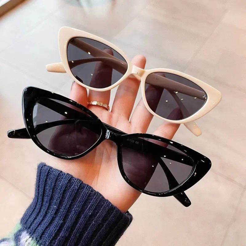2026Temperament Cat Eye Retro Style Premium Sense Sunglasses Women Men Outdoor Sun Protection Sunglasses Fashion Trend Glasses