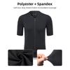 Maillot de cyclisme pour homme Maillot de vélo de route Vêtements de vélo respirants à séchage rapide Tissu élastique réfléchissant