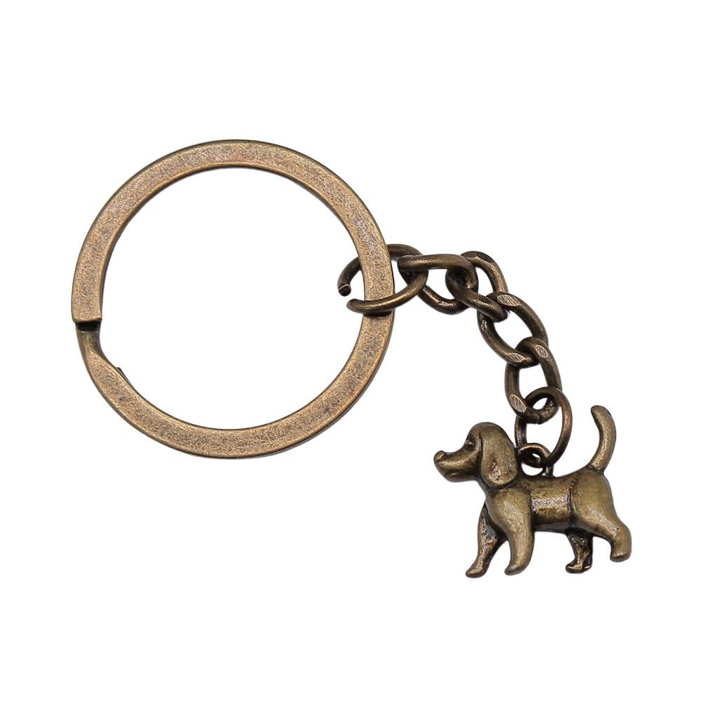Cat Keychain Poultry Charm Pet Lover Key Holder 28mm Ring