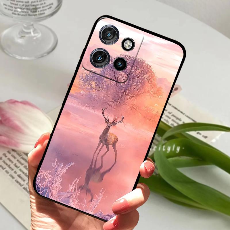 For Motorola Edge 50 Neo Case For Moto S50 Shockproof Soft Silicone TPU Phone Cover For Motorola Edge 50 Pro Edge50 Coque Bumper