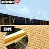 Rainproof Wave Telescopic Sail Garden Retractable Awning Outdoor Sun Shade Screen Gazebos Sunshade Canopy Sunblock Tarpaulin