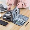 Organizator electronic digital multifuncțional de mare capacitate, impermeabil, pentru linie de date USB, mușcă pentru căști, geantă de depozitare de călătorie
