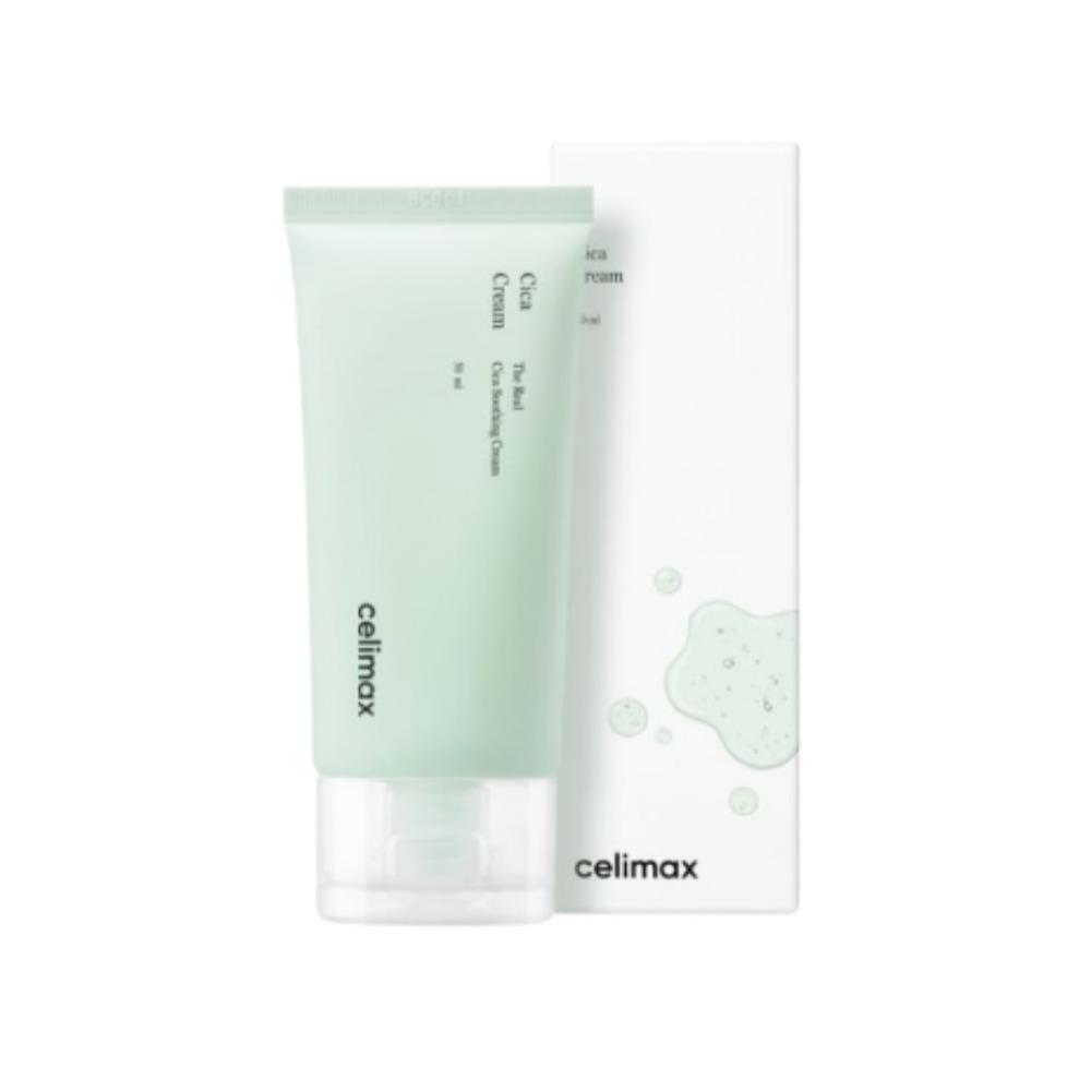 CELIMAX The Real Cica Soothing Cream Centella Asiatica Calming Barrier Repair Moisturizing Cream 50ml