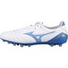Morelia Neo 4 Comfortable AG (Rubber Short Studs) Kangaroo Leather Shock Absorption Football Shoes Men Football Shoes White Blue P1GA243525