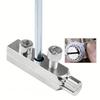 Faucet Damage Valve Extractor Tool – 1/2-3/4 Inch Adjustable Angle, Steel Pipe & Screw Remover, Easy Grip Handle, Plumber's Essential Maintenance Kit