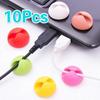 10pcs Multipurpose Wire Clips Holder Organizer