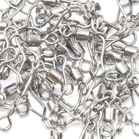 30Pcs Light Weight High Speed Reusable Lure Hook Connector High Strength Lure Bait Connector Outdoor Fishing