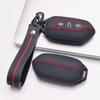 Sleutelhangerhoesje voor Kia Sportage Ceed Sorento Rio Niro Seltos K5 K3 met Sleutelhanger Krasbestendige Bescherming Schokbestendige Bescherming Zachte Grip Textuur
