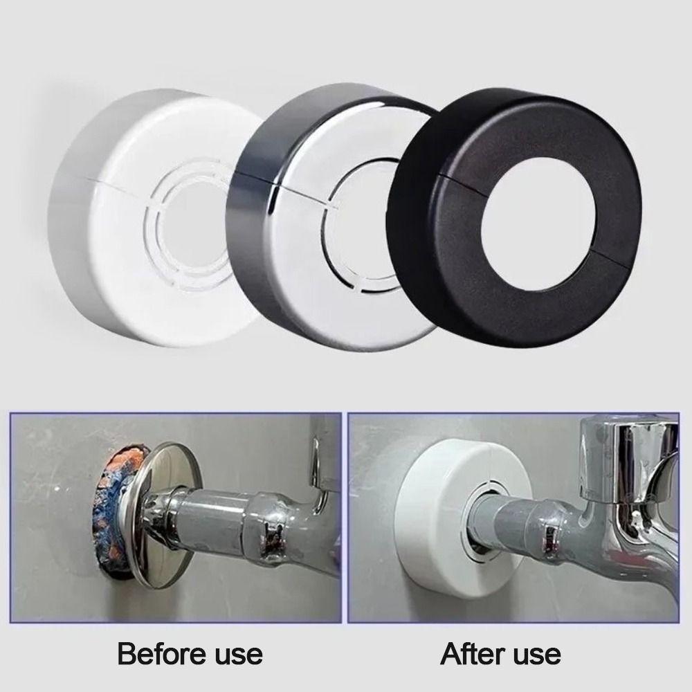 Plating Faucet Decorative Cover Adjustable Pipe Wall Covers Useful Faucet Decor  Shower