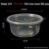 Disposable Food Containers with Lids for Takeaway