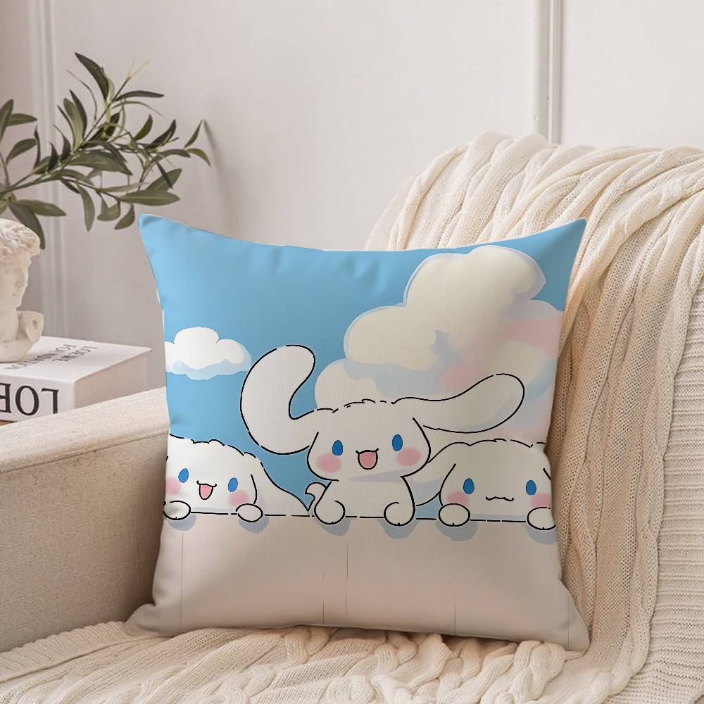 Χαριτωμένη Θήκη Μαξιλαριού C-Cinnamoroll Kawaii Διακόσμηση Σπιτιού Ρίχταρι για Καναπέ Κρεβάτι Αυτοκίνητο Διακόσμηση Δωματίου Ιδέα Δώρου