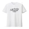 Sonntag Lauffclub Wellness T-Shirt Gesundheitsläufer Tennis Varsity 90er Sportliche Ästhetik Vintage Gewaschenes Oberteil für den Alltag