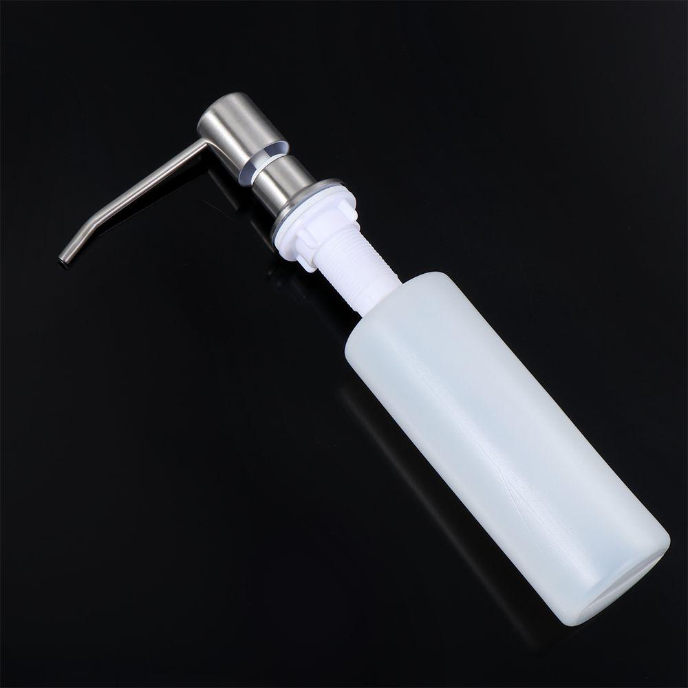 Stainless Steel Sink Soap Dispenser Kitchen Supplies Bathroom Accessories Lotion Storage Bottle