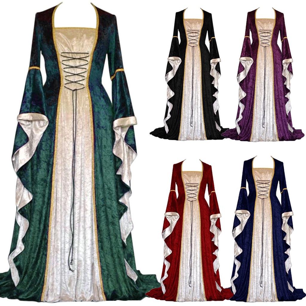 Luxurious Medieval Renaissance Dress For Women Ideal For Weddings And Masquerade Parties