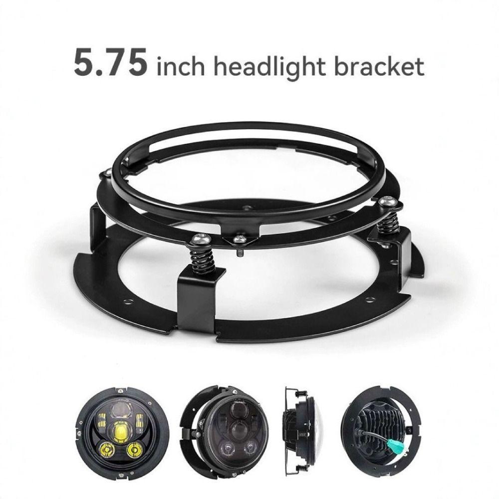 5,75 Zoll LED-Scheinwerferhalterung Runde Scheinwerfer Scheinwerfer-Montagehalterung Motorradzubehör