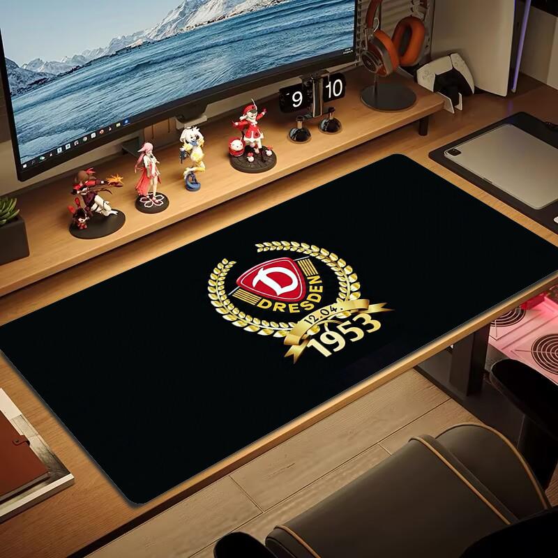 SG Dynamo Dresden Mauspads Großes Gaming-Tischkissen Rutschfestes Laptop-Tablet Großes Mauspads XXL Matte Mini-PC-Spielmatte Mit Verriegeltem Rand_xia
