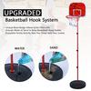 Höhenverstellbares Basketballständer-System Korb Rückwand Netz-Set für Kinder Verstellbares Basketballsystem Basketballsystem