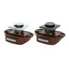 Home RV Cabinet Keyless Push Button Latch Lock Hatch Catch Door Lock Knobs for Cupboard Motorhome Caravan Campers Handle