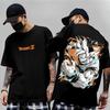 Dragon Ball Z Print Short Sleeve Cotton TShirt Son Goku Vegeta Unisex Women Clothes Harajuku Yk Tee Vintage Casual Tee Tops