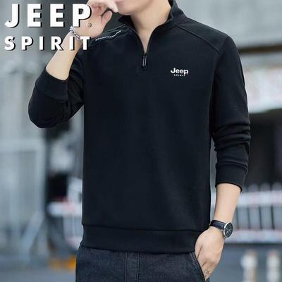 Sweat-shirt à col montant pour homme JEEP SPIRIT