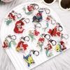 The Little Mermaid Ariel Ursula Acrylic Keychain Bag Charms Accessories Backpack Key Holder Keyring Fans Friends