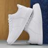 Fashion Leather Men White Sneakers Breathable Comfort Classic Casual Shoes Mens Outdoor Walking Shoes Couple Footwear Size 36-47