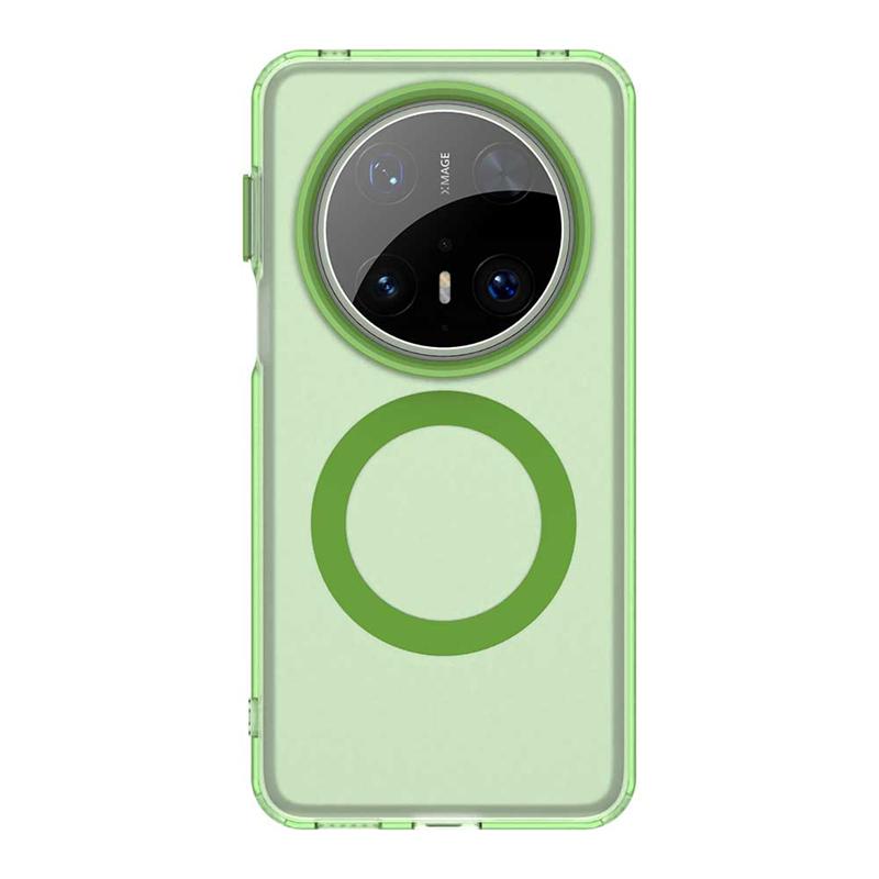 Para Capa Huawei Mate 70 Pro Huawei Mate 70 Pro Capa Transparente Magnética Anular Carregamento Sem Fio Fosca Funda Mate 70 Pro