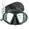 Aluma Pro Dive Mask with Anti-Fog Spray,Low Volume Tempered Glass Lens for Scuba, Snorkeling & Freediving, Adults  Gear