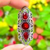 Natürlicher Mosambik Granat Edelstein 925 Sterling Silber Geschenk Ring Größe 6 a4n74