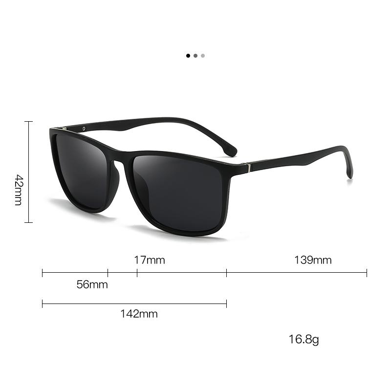 Polarisierte Sonnenbrille zum Fahren und Angeln, Herren-Sonnenbrille, Herren-Fahrbrille, Fahrer-Anti-Starklicht-UV-Strahlen 3255
