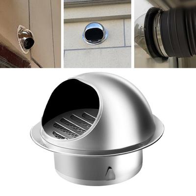 Strong Air Vent Cover Thickened 201 Stainless Steel Round Ventilation Ducting