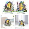Easter Garden Bunny Scene Table Ornament Accessories Traditional Collection