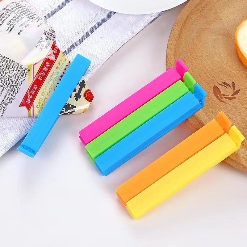5–30 Stück bunte Verschlussklammern, feuchtigkeitsbeständig, frischhaltende Snackbeutel-Verschlussklammer für Plastiktüten, wiederverwendbares Küchenzubehör