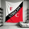 f c utrecht Wall Tapestry Aesthetic Wall Hanging Printed Fabric Blanket Decorative Tapestries for Bedroom Living Room Home Decor