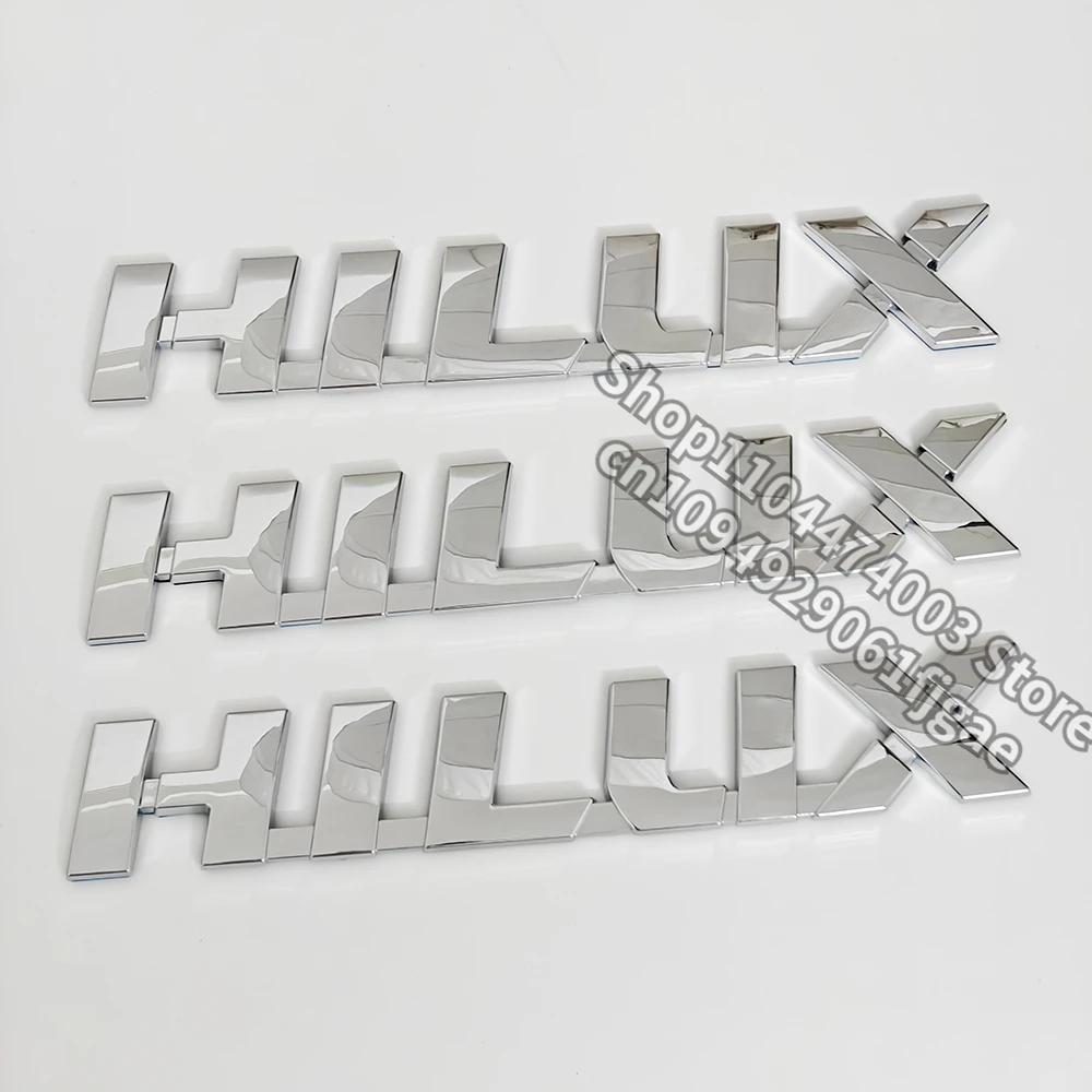 3D ABS Car Decal Badge New Emblem for Toyota Hilux Trunk Tailgate SRS 2.8 D4D Car Styling Accessories OH9